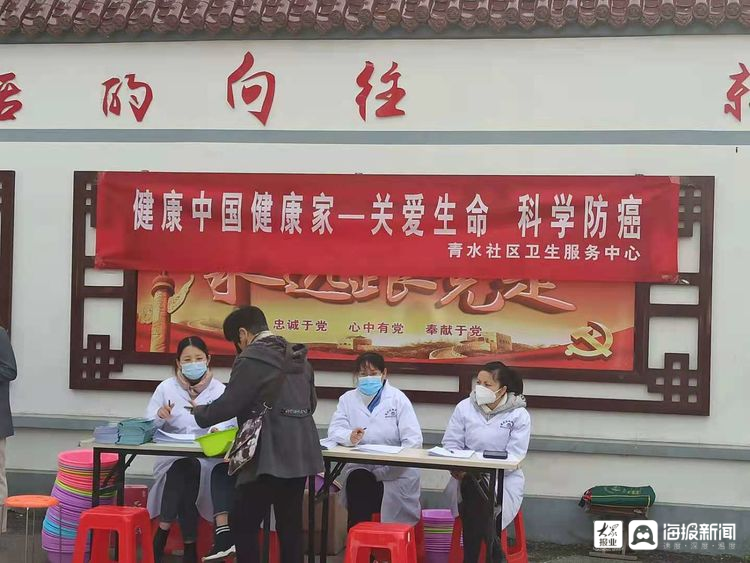 莱芜区凤城街道吕花园社区情暖夕阳 开展老年人免费健康服务与健康咨询活动